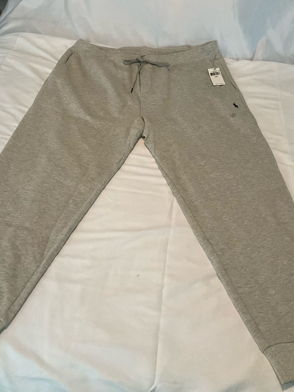 Polo by Ralph Lauren Gray Drawstring Sweatpants